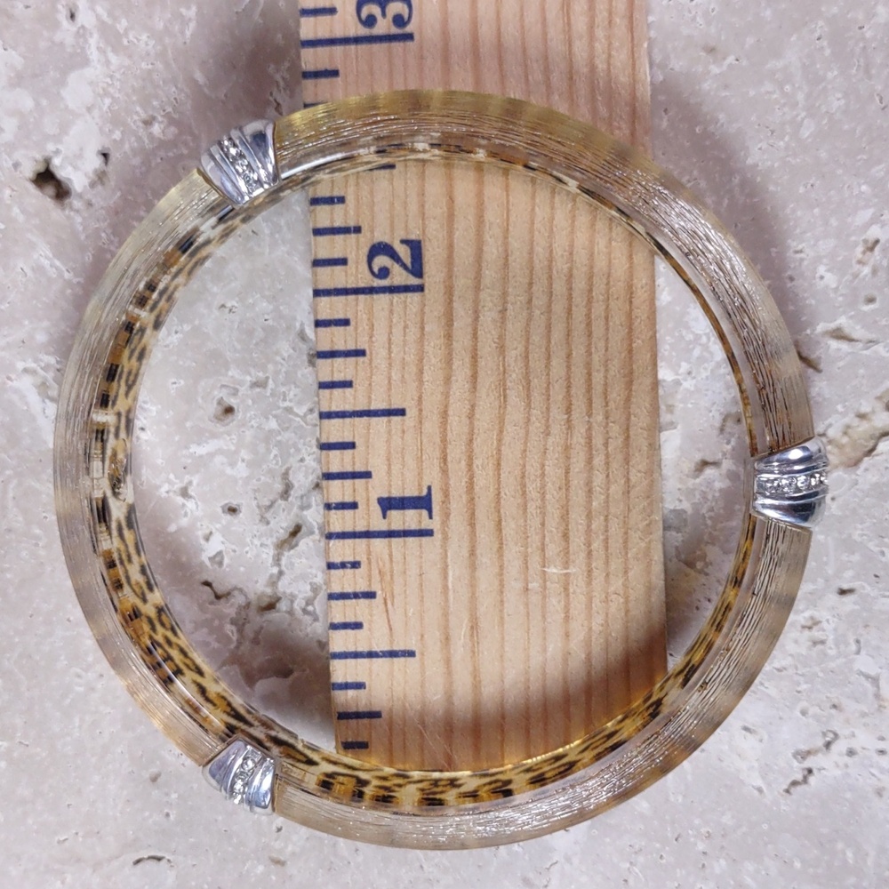 Brighton Trinity Leopard Bangle Bracelets - Picture 10 of 10
